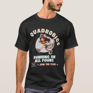 クアドロビクステリアギア10代のforトゥイーンガールキツネW Tシャツ