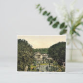 クアハウスとその周辺、ヴィースバーデン、ヘッセ・ナッソー、 ポストカード (スタンド正面)