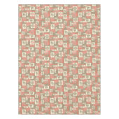 クアベイハワイアン海底シェル テーブルクロス (正面)