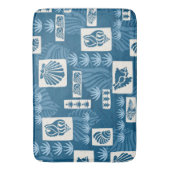 クアベイハワイアン海底シェル バスマット (正面縦)