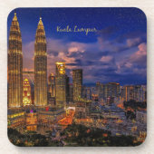 クアラルンプールの夜のスカイライン コースター (正面)