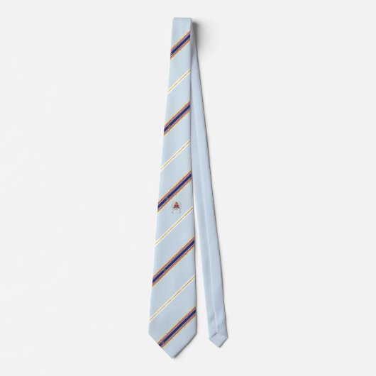 クアラルンプールストライプ諸島国旗 ネクタイ (正面)