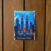 クアラルンプールマレーシアアジアトラベル ポストカード