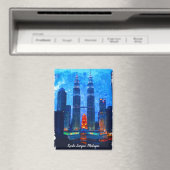 クアラルンプールマレーシアアジアトラベル マグネット (インサイチュ (食洗機))