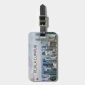 クアラルンプールマレーシアスカイラインヴィンテージ土産 ラゲッジタグ (正面縦)