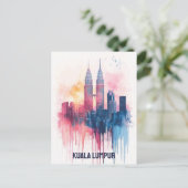 クアラルンプールマレーシア ポストカード (スタンド正面)