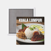 クアラルンプールマレーシア マグネット (正面/裏面)
