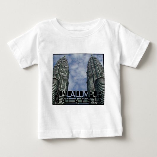クアラルンプール ベビーTシャツ (正面)