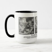 クアラルンプール、マレーシア上の雲 マグカップ (左)