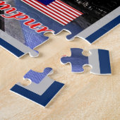 クアラルンプール – マレーシア – ペトロナス・ツインタワーズ –  ジグソーパズル (側面)