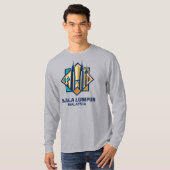 クアラルンプール マレーシア 東南アジア Tシャツ (正面フル)