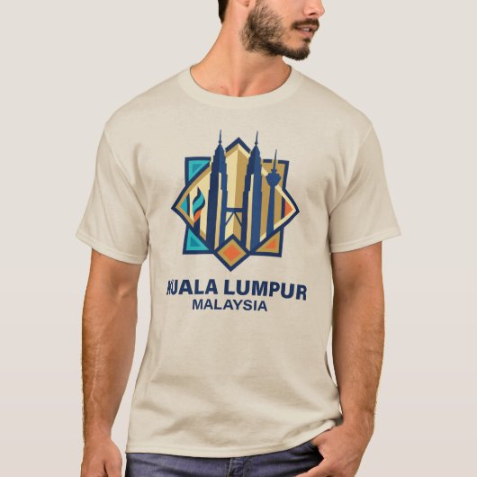 クアラルンプール マレーシア 東南アジア Tシャツ (正面)