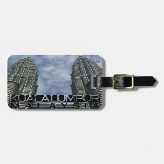 クアラルンプール ラゲッジタグ (正面横)