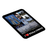 クアラルンプール – I Love – マレーシア – マグネット (右側)