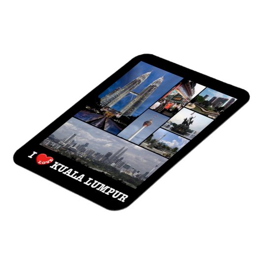 クアラルンプール – I Love – マレーシア – マグネット (左側)