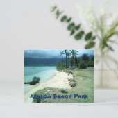クアロアビーチパークハガキ ポストカード (スタンド正面)