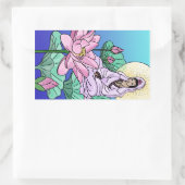 クアンイン(クアンイン)ザロータス 長方形シール (バッグ)