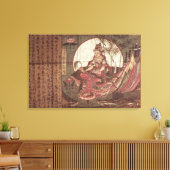 クアンイン、慈悲女神 キャンバスプリント (インサイチュ (リビング))