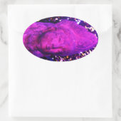 クアンイン 楕円形シール (バッグ)