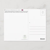 クアンシウォーターフォールズラオス葉書 ポストカード (裏面)