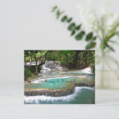 クアンシーウォーターフォール、自然、 ポストカード (スタンド正面)