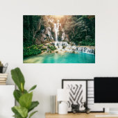 クアンシ秋|ルアンパバーン ポスター (ホームオフィス)