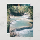 クアンシ秋 – ルアンパバーン – ラオス ポストカード (正面/裏面)