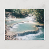 クアンシ秋 – ルアンパバーン – ラオス ポストカード (裏面)