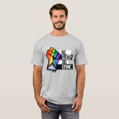 クィアであれ、犯罪を犯せ Tシャツ (正面フル)