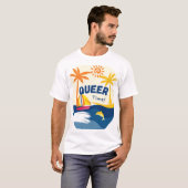 クィアタイム Tシャツ (正面フル)