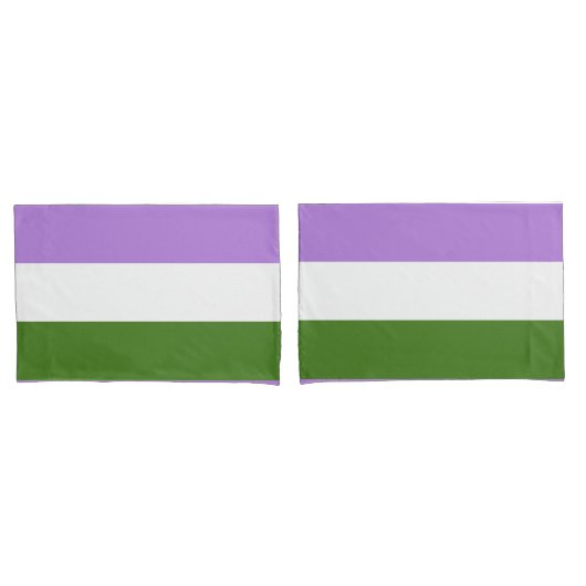 クィア・プライド・フラッグ 枕カバー (フロントセット)