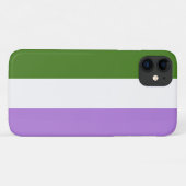 クィア・プライド・フラッグ Case-Mate iPhoneケース (裏面(横))