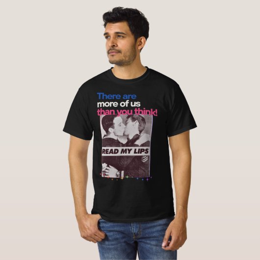 クィア プライド tシャツ (正面フル)