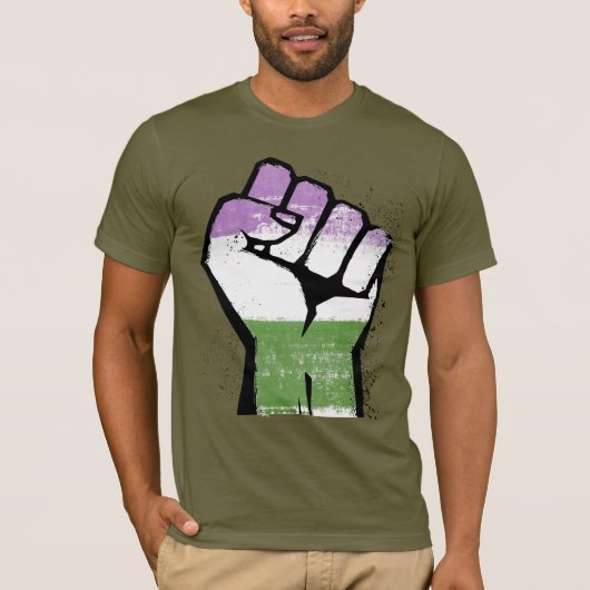 クィア・レジスタンス Tシャツ (正面)