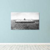 クィノーフェリーの景色 キャンバスプリント (インサイチュ (ウッドフロア))