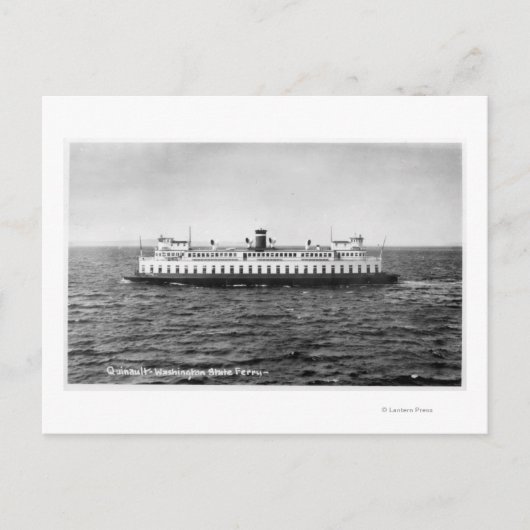 クィノーフェリーの景色 ポストカード (正面)