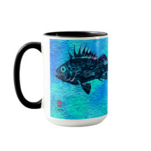 クィルバックロックフィッシュ青でスワード – 15 oz.Combo