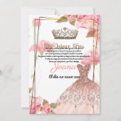 クィンス・アニョス 招待状 (正面)