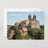 クィードリンバーグキャッスル ポストカード (正面/裏面)