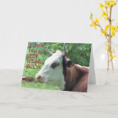 クィーニーが言う – 早く元気を取れ カード (黄色い花)