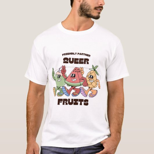 クイアな果実 Tシャツ (正面)