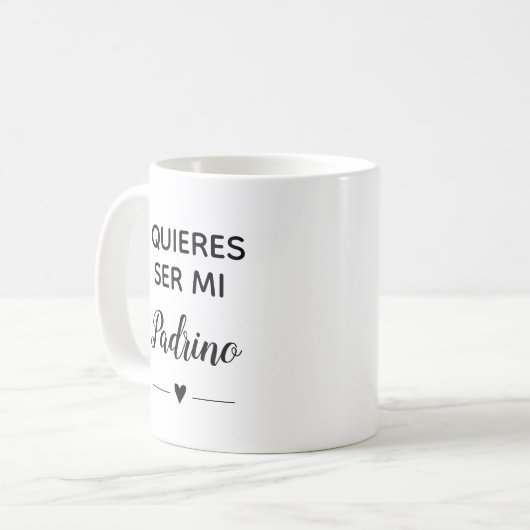 クイアーズサー美パドリノ神父の提案 コーヒーマグカップ (正面左)