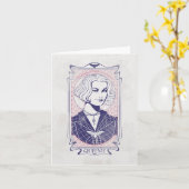 クイエニー・ゴールドスタイン™イラストレーション カード (黄色い花)