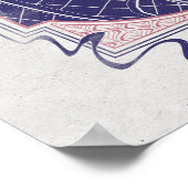 クイエニー・ゴールドスタイン™イラストレーション ポスター (角)