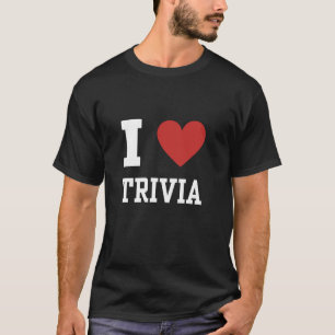 クイズのナイトファクトクイズ恋人の愛ハートクールヴィント Tシャツ