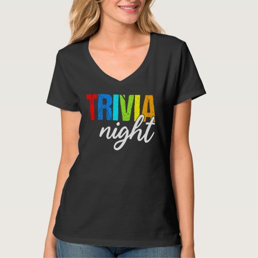 クイズゲーム愛好家 Tシャツ (正面)
