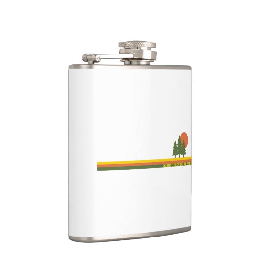 クイチコ地方公園松の木の太陽 フラスク (右)