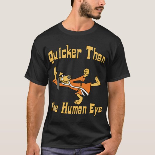 クイッカハンヘ 人間の目 香港カンフー フォーヤム Tシャツ (正面)