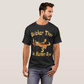 クイッカハンヘ 人間の目 香港カンフー フォーヤム Tシャツ (正面フル)