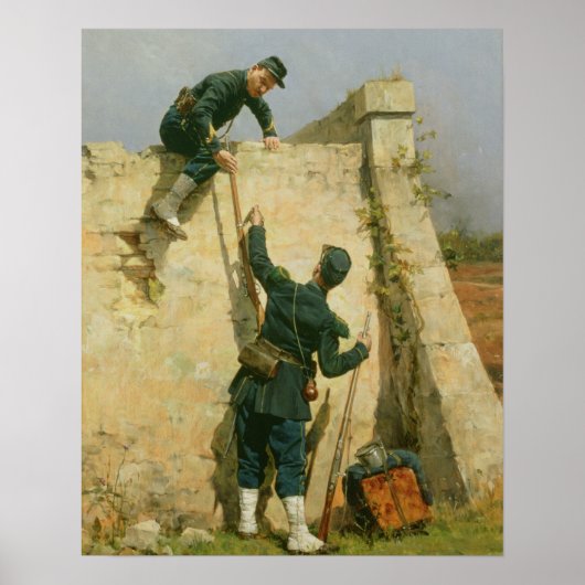 クイックエスケープ(パネル上の油) ポスター (正面)